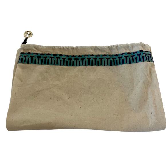 Tory Burch Fleming Leather Convertible Shoulder Bag Crossbody Black Chain Logo - Picture 5 of 14